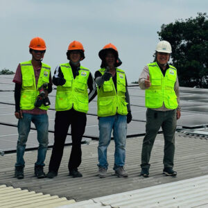 Công trình 100kwp của công ty công Thép Huy Long Phát - TP Hồ Chí Minh